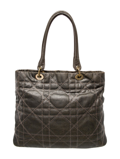 Christian Dior Cannage Tote Vintage