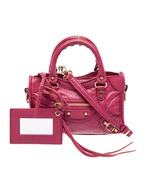 Balenciaga Leather Motocross Classic City