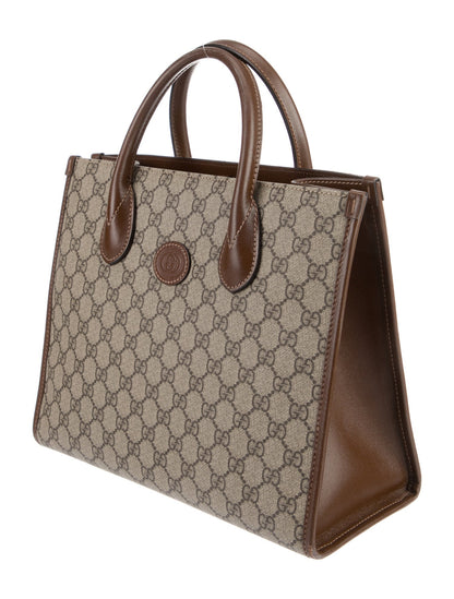 Gucci GG Supreme Small Interlocking G Tote