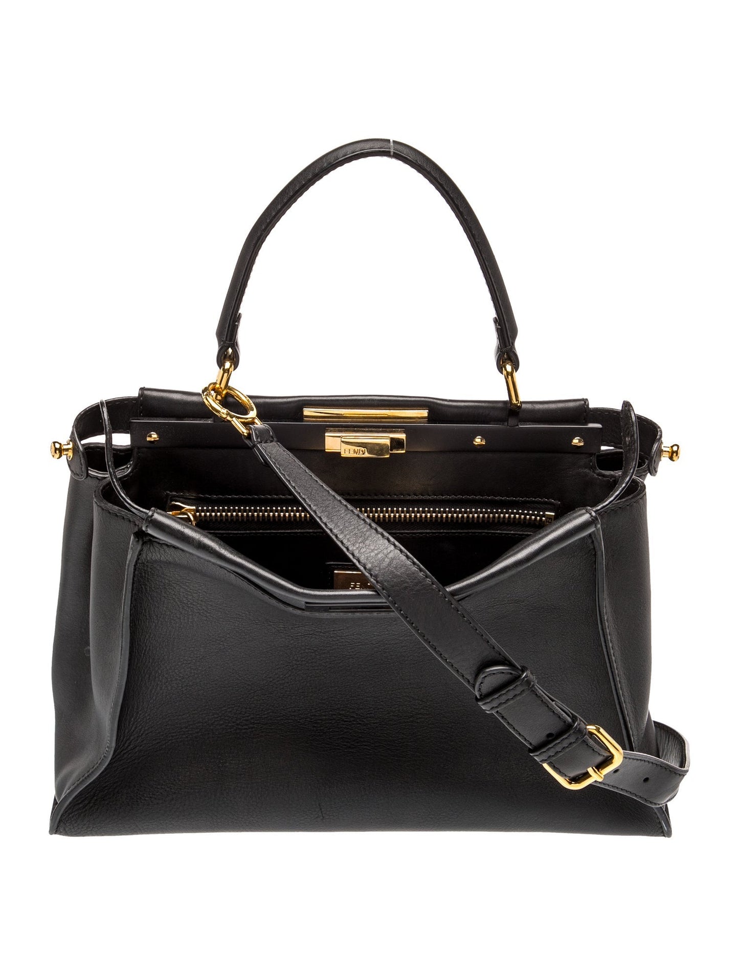 Fendi Leather Peekaboo