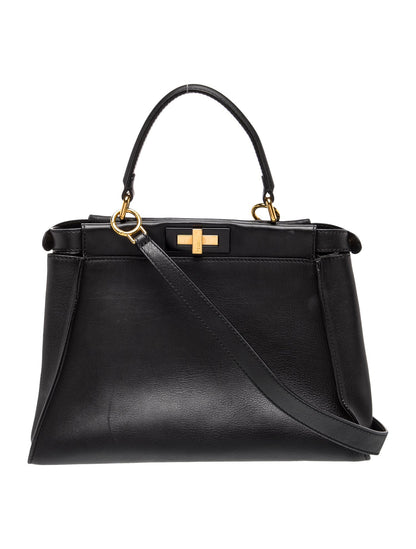 Fendi Leather Peekaboo