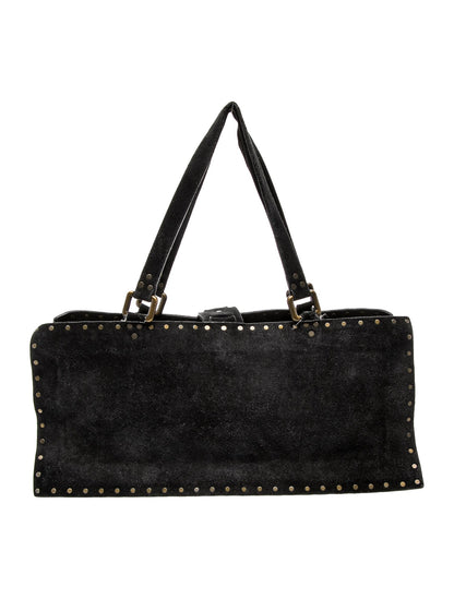 Celine Suede Shoulder Bag Vintage