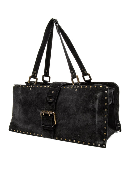 Celine Suede Shoulder Bag Vintage