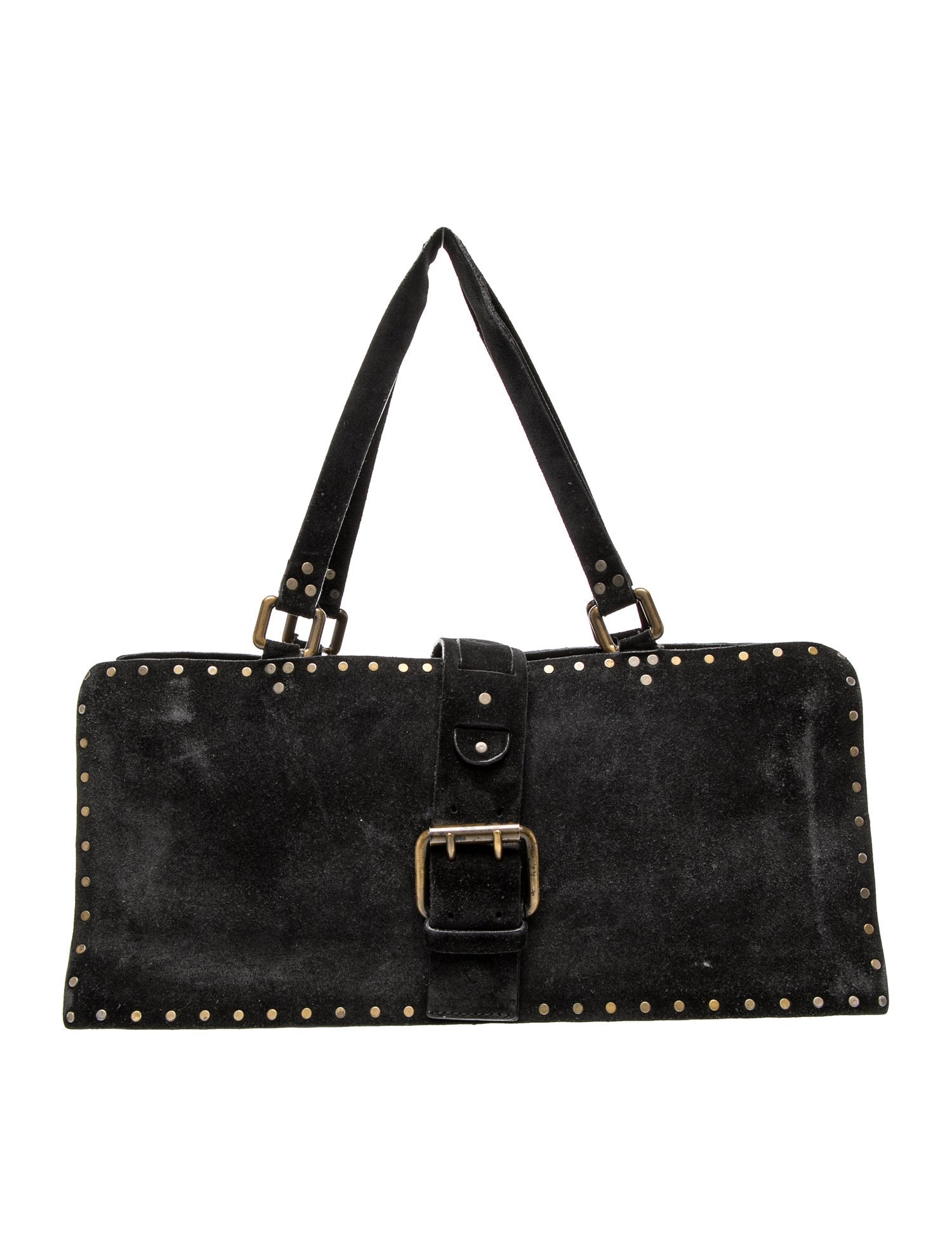 Celine Suede Shoulder Bag Vintage