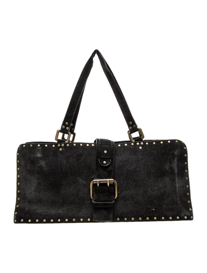 Celine Suede Shoulder Bag Vintage