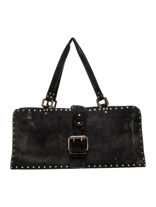 Celine Suede Shoulder Bag Vintage