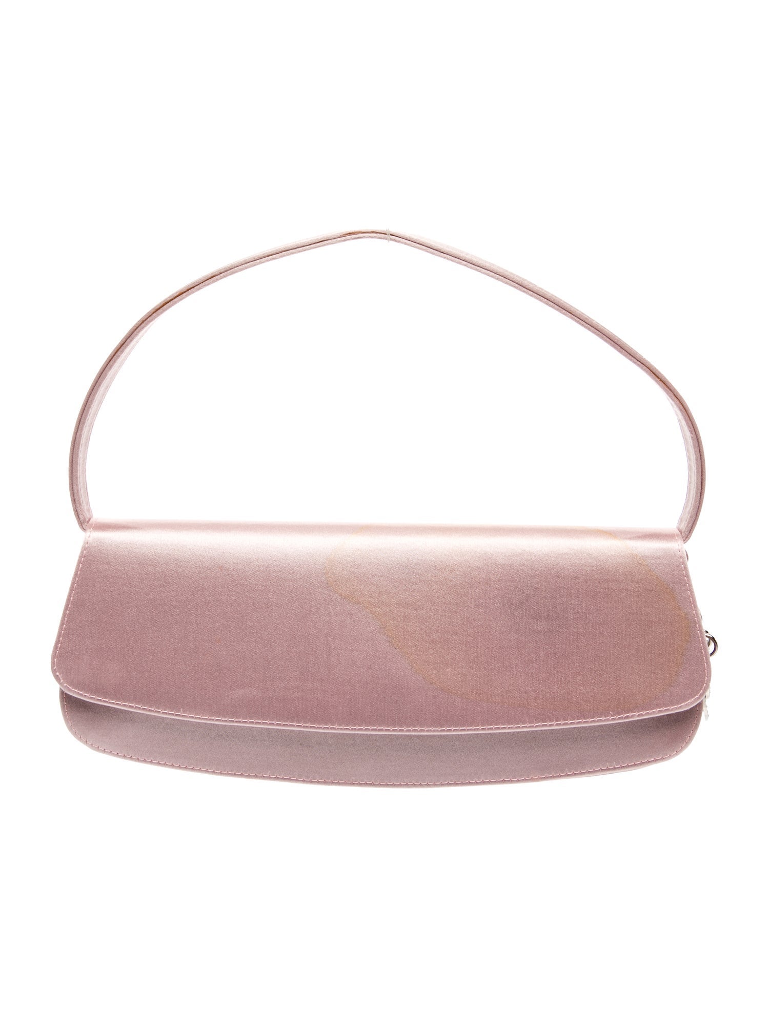 Christian Dior Satin Vintage Satin Charm Baguette