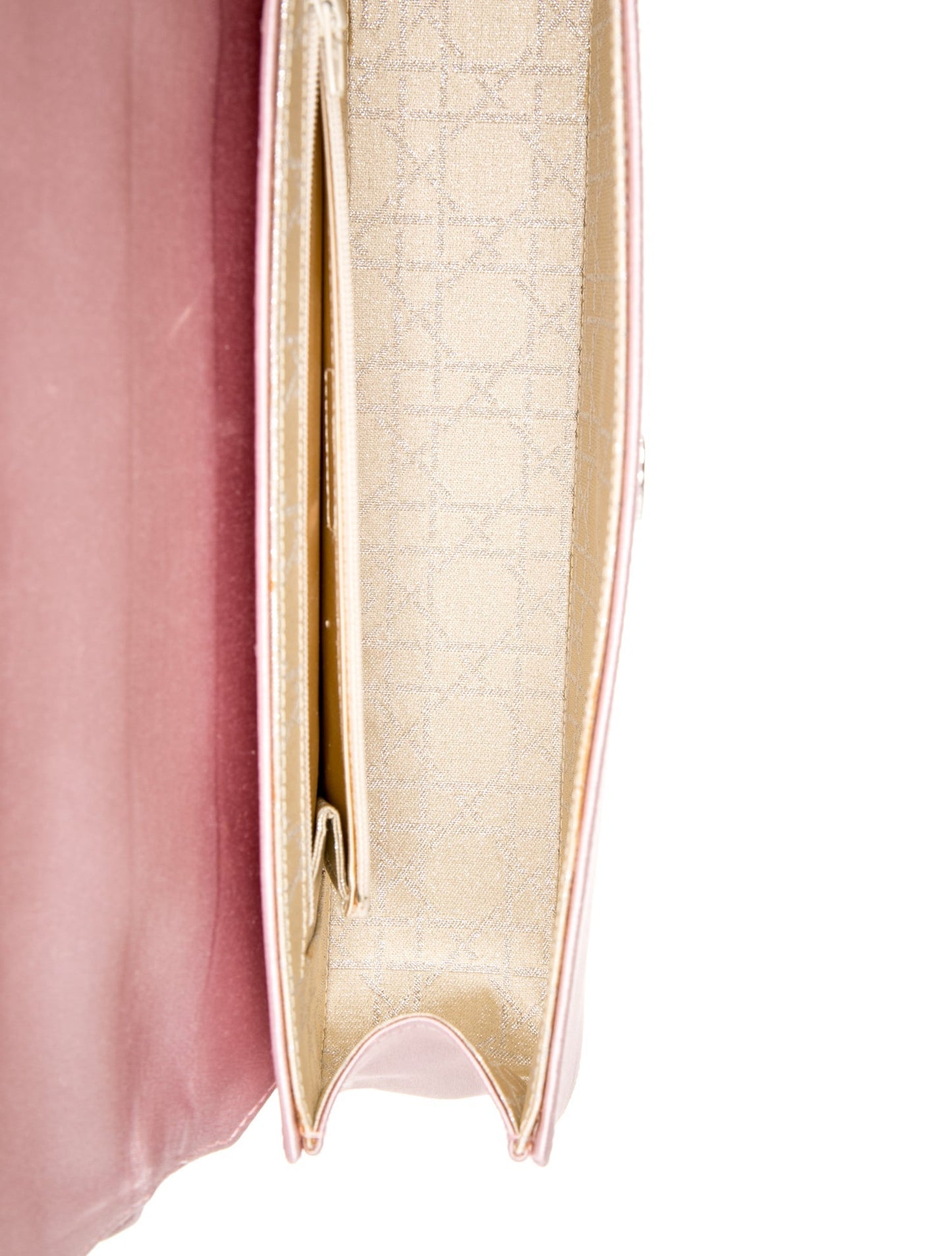 Christian Dior Satin Vintage Satin Charm Baguette