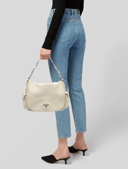 Prada Leather Shoulder Bag