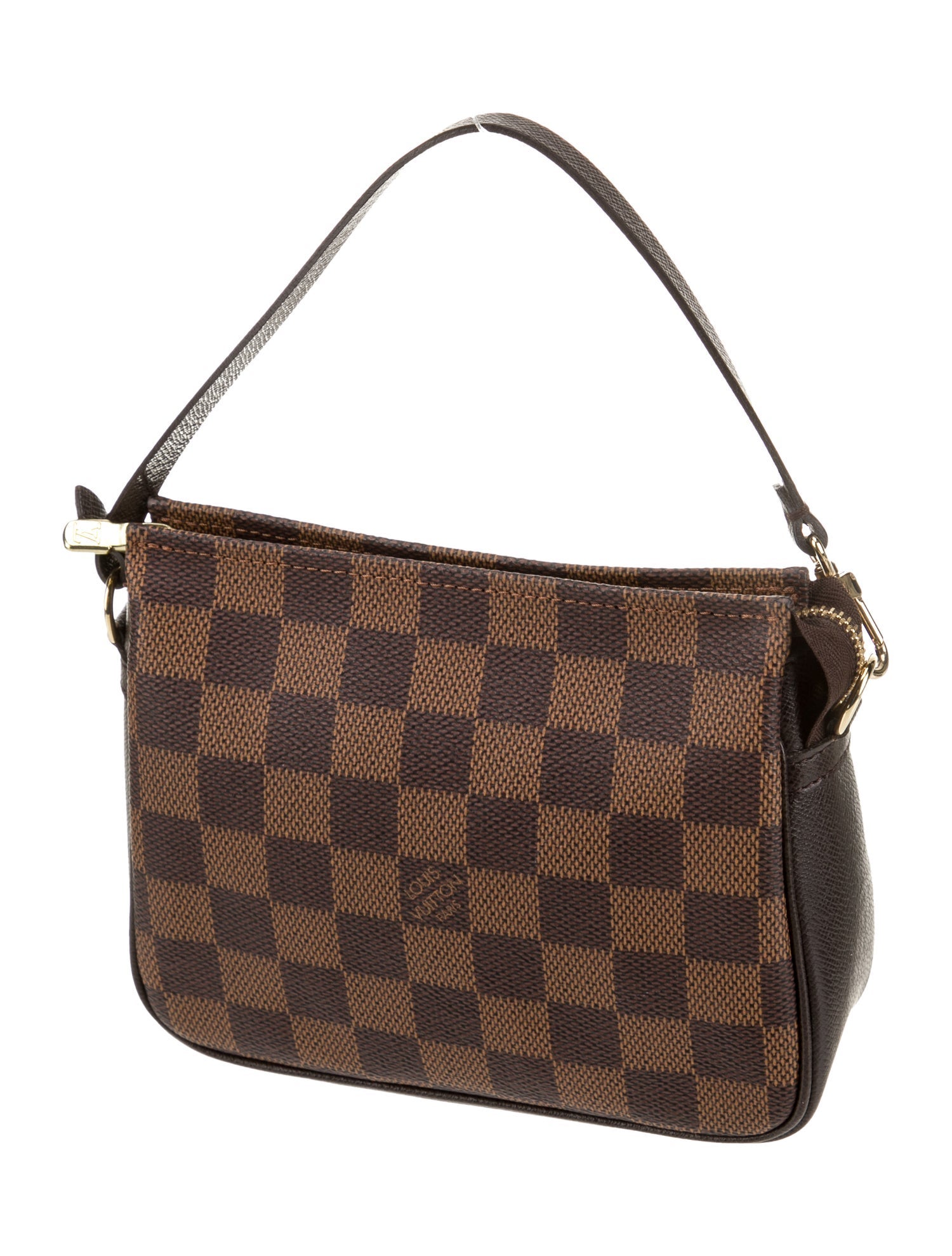 Louis Vuitton Damier Ebene Trousse Make Up Pouch Vintage