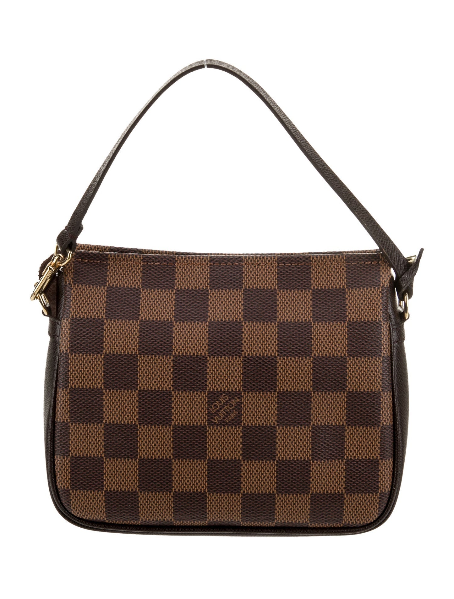 Louis Vuitton Damier Ebene Trousse Make Up Pouch Vintage