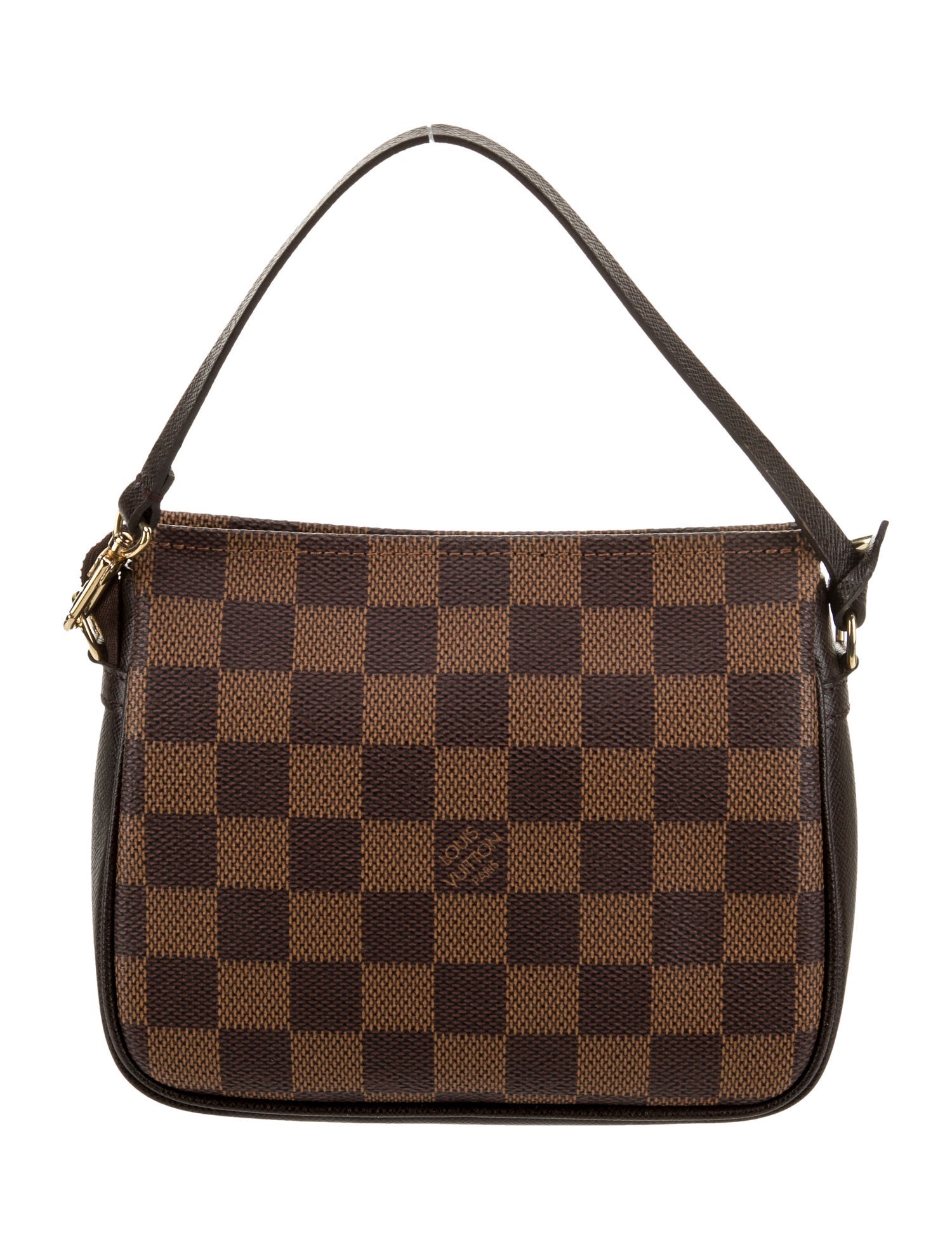 Louis Vuitton Damier Ebene Trousse Make Up Pouch Vintage