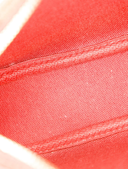 Louis Vuitton Damier Ebene Trousse Make Up Pouch Vintage