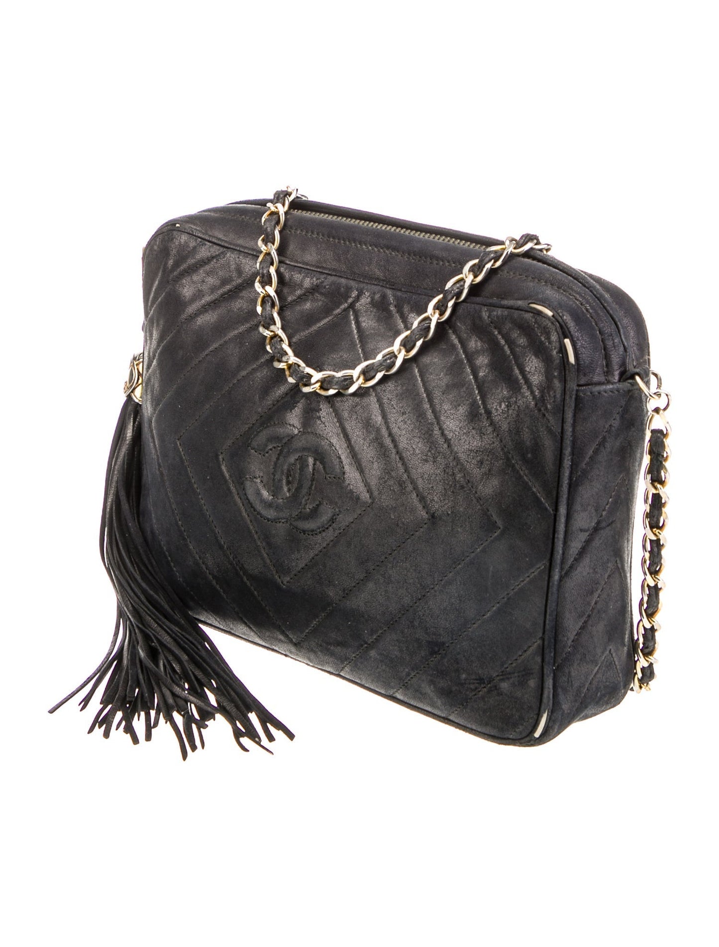 Chanel Diamond CC Camera Bag