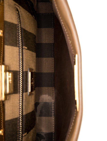 Fendi Leather Peekaboo Medium