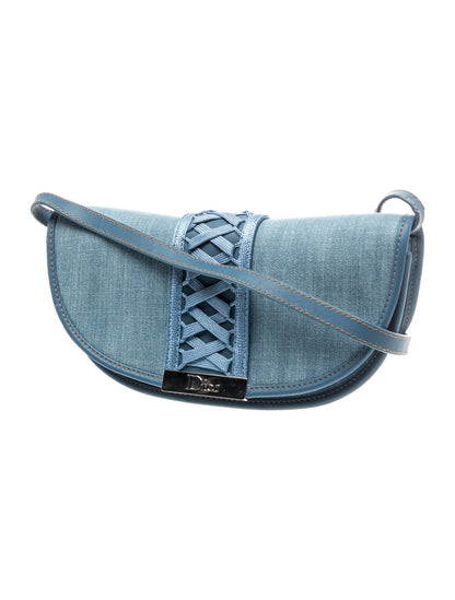 Christian Dior Denim Admit It Bag Small