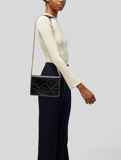 Chanel Patent CC Shoulder Bag