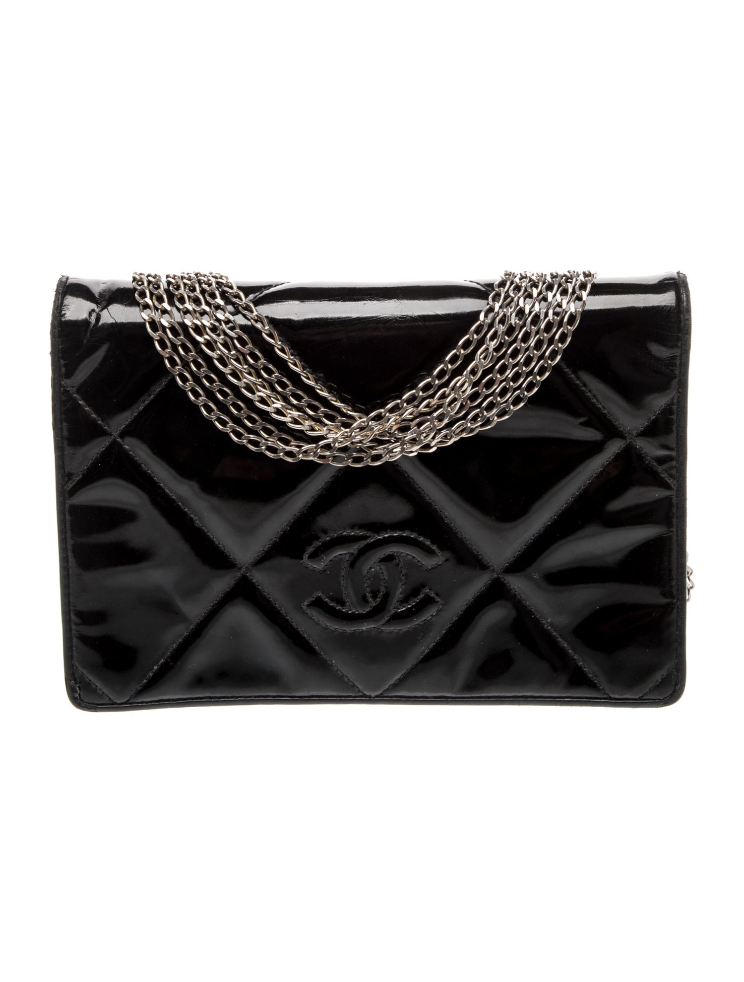 Chanel Patent CC Shoulder Bag