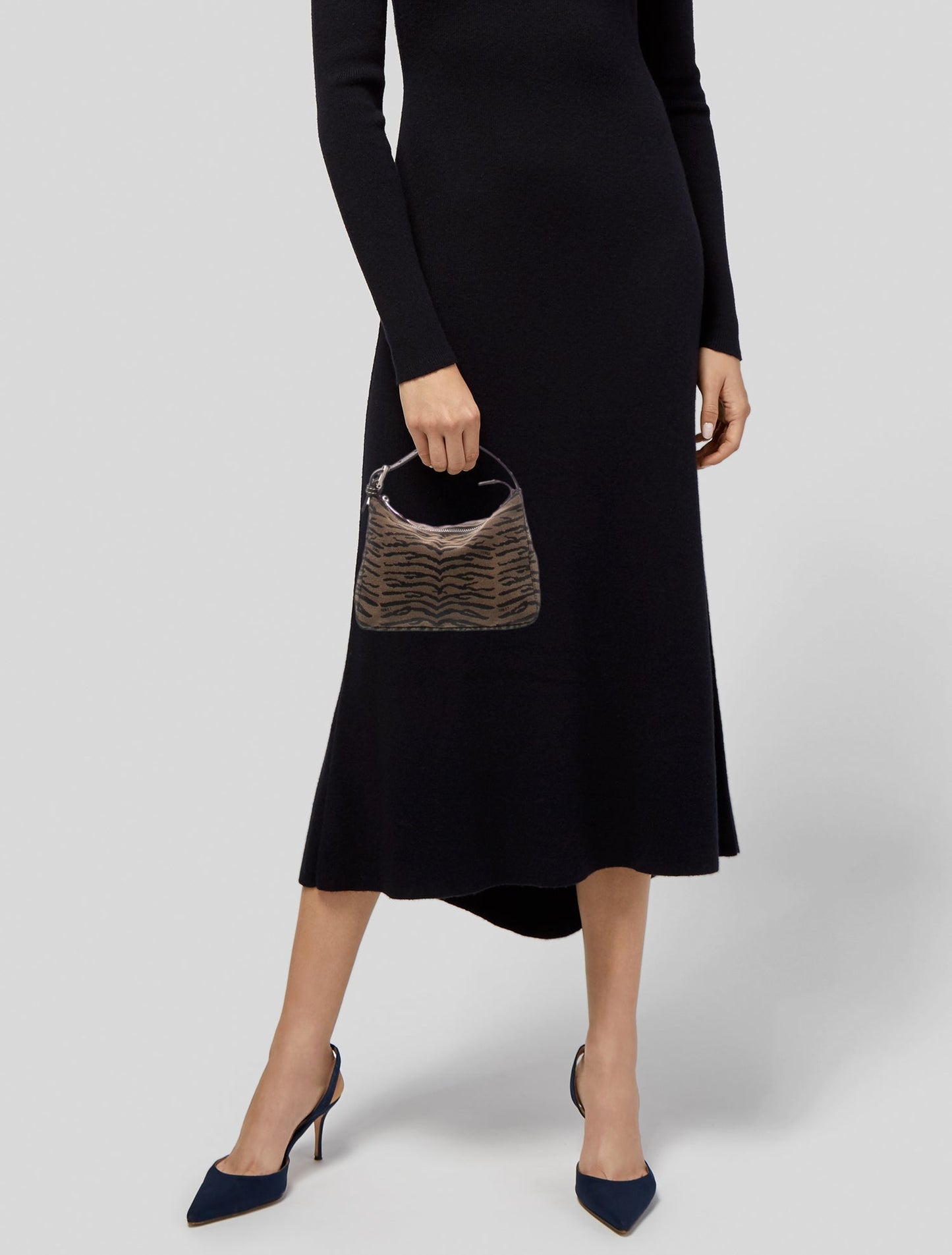 Fendi Canvas Shoulder Bag