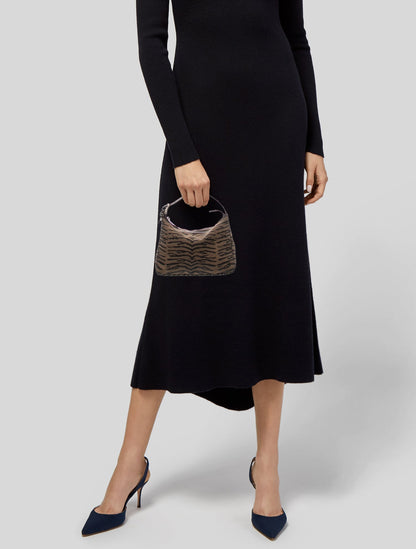 Fendi Canvas Shoulder Bag