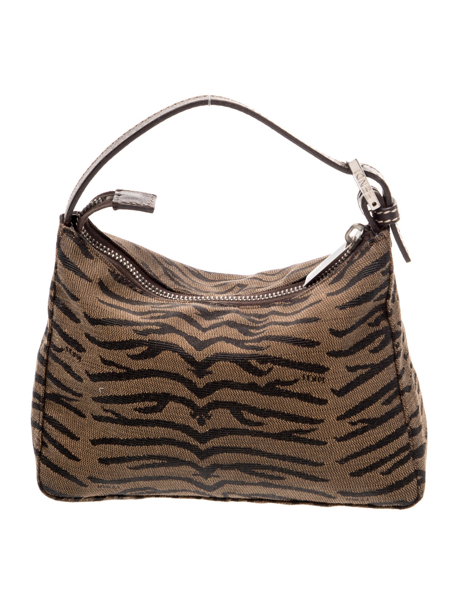 Fendi Canvas Shoulder Bag