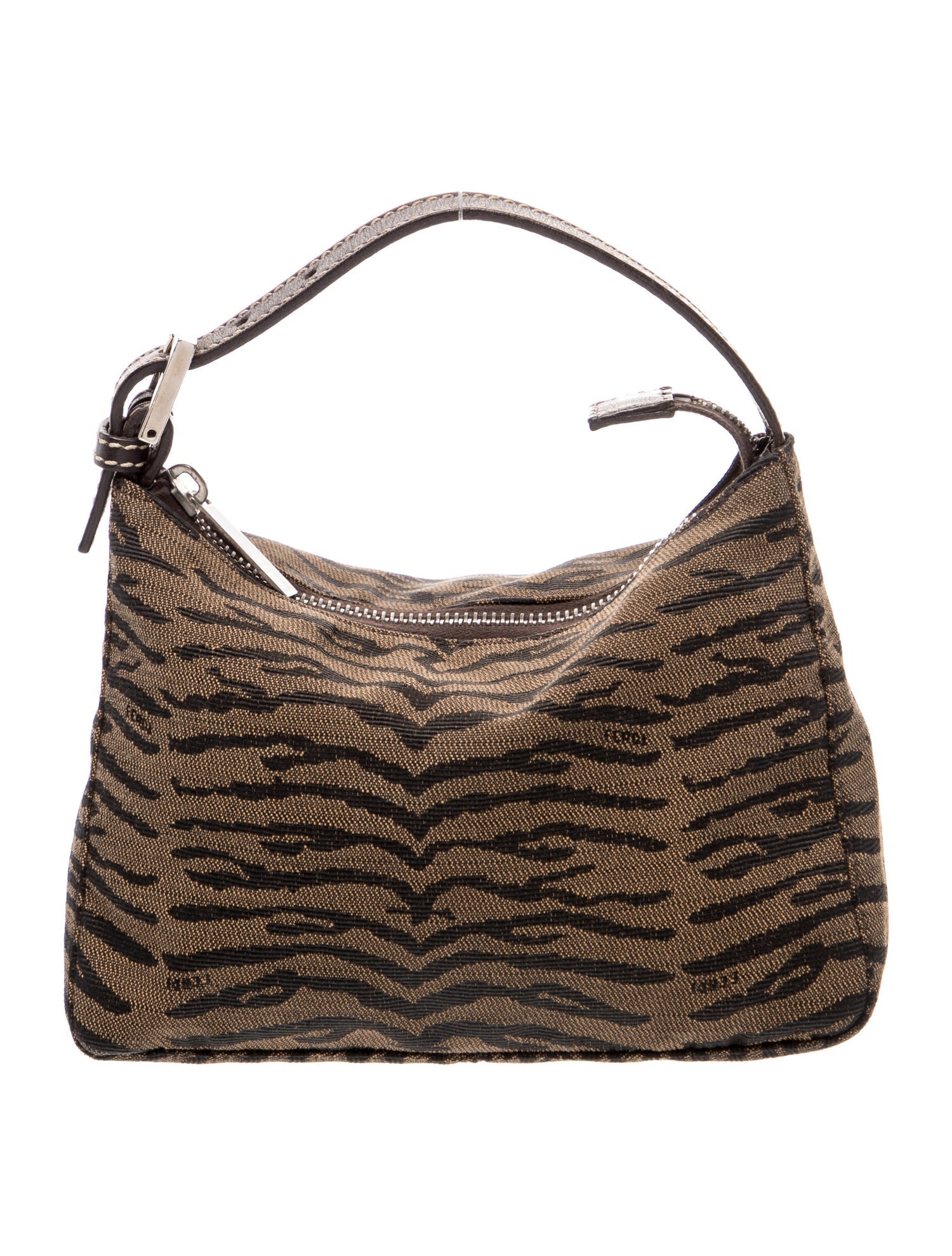 Fendi Canvas Shoulder Bag