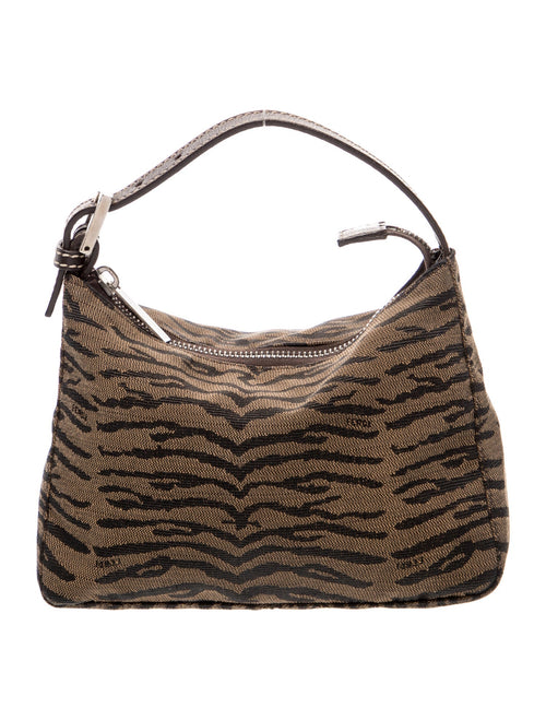 Fendi Canvas Shoulder Bag