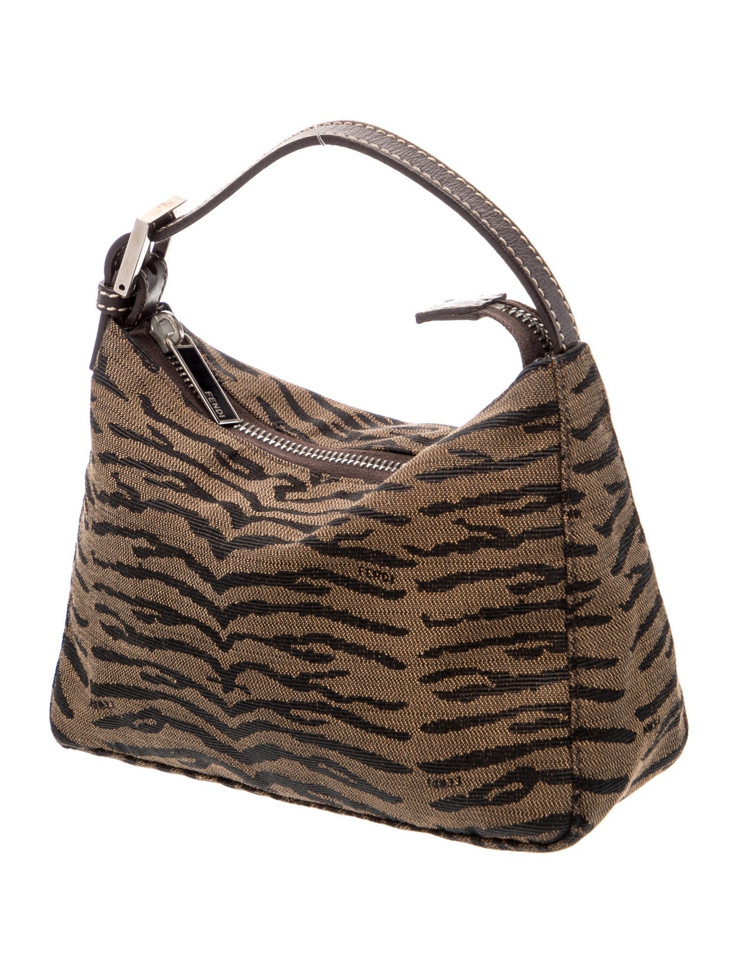 Fendi Canvas Shoulder Bag