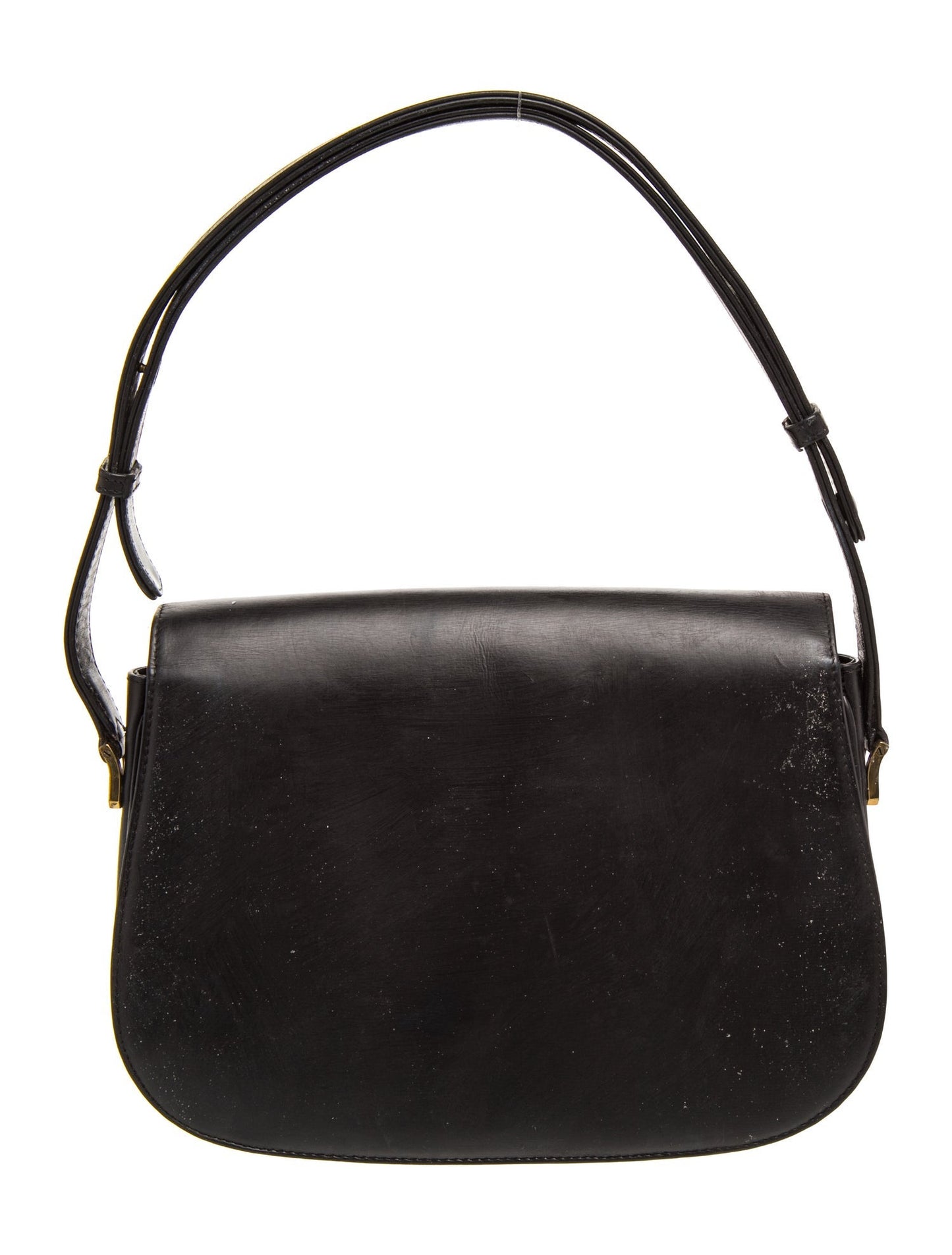 Celine Leather Shoulder Bag Vintage