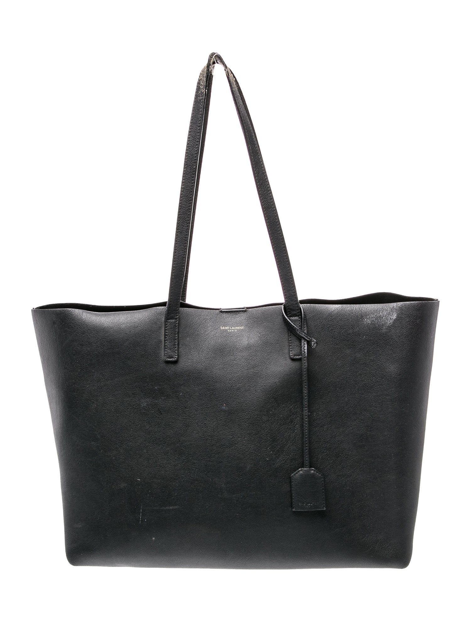 Saint Laurent Leather Tote Large