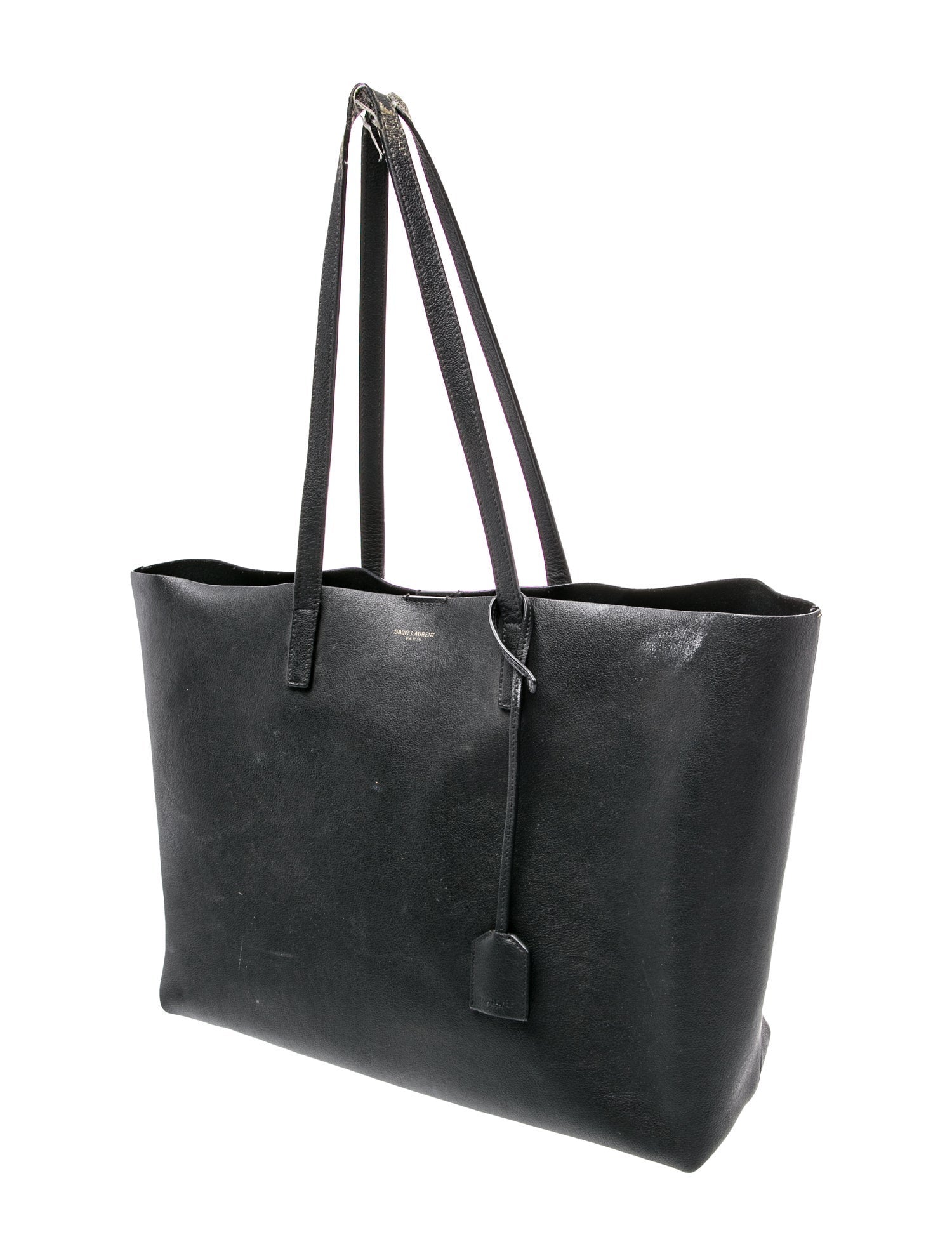 Saint Laurent Leather Tote Large