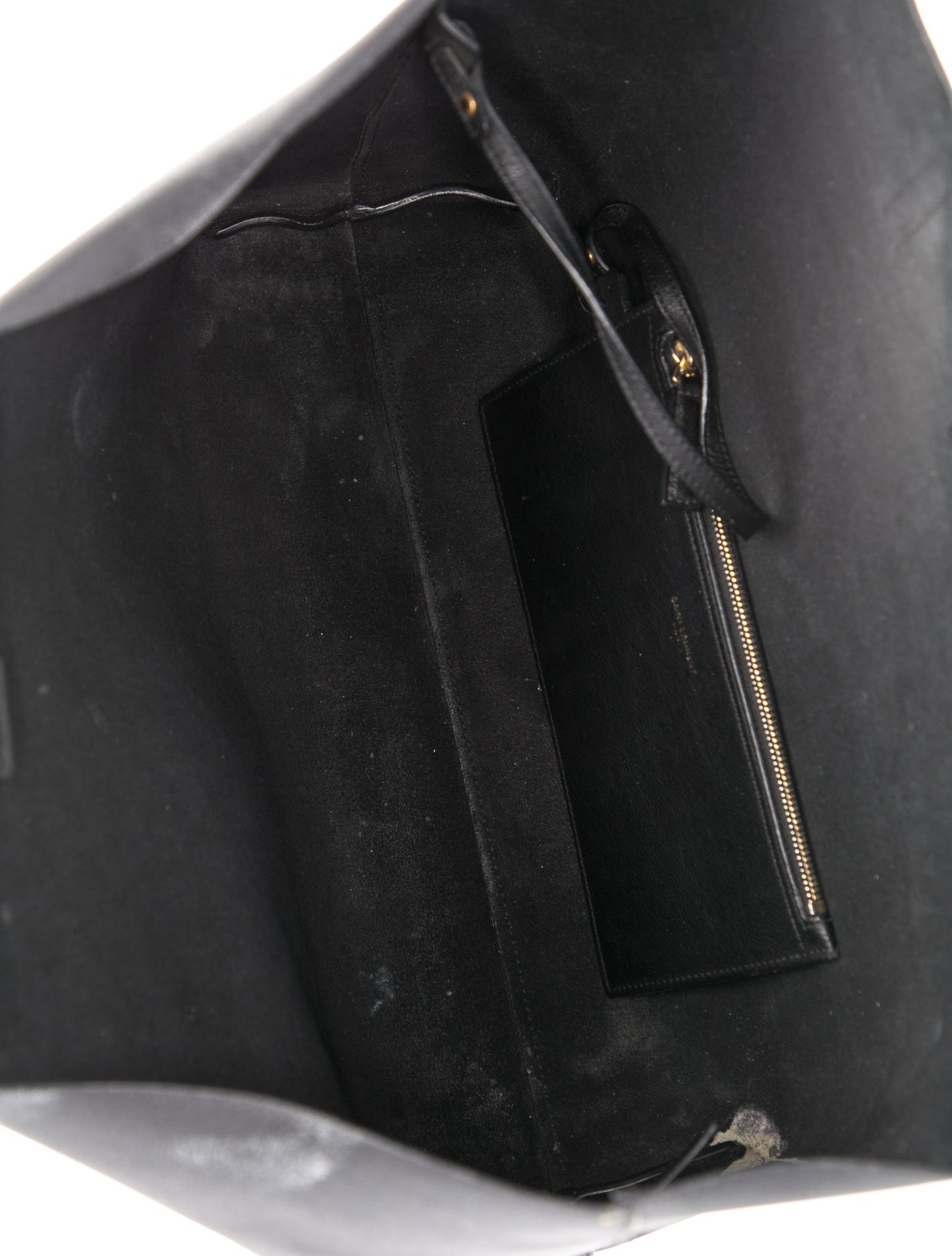 Saint Laurent Leather Tote Large
