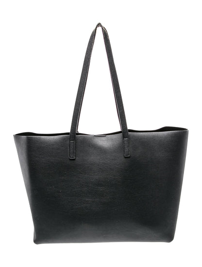 Saint Laurent Leather Tote Large