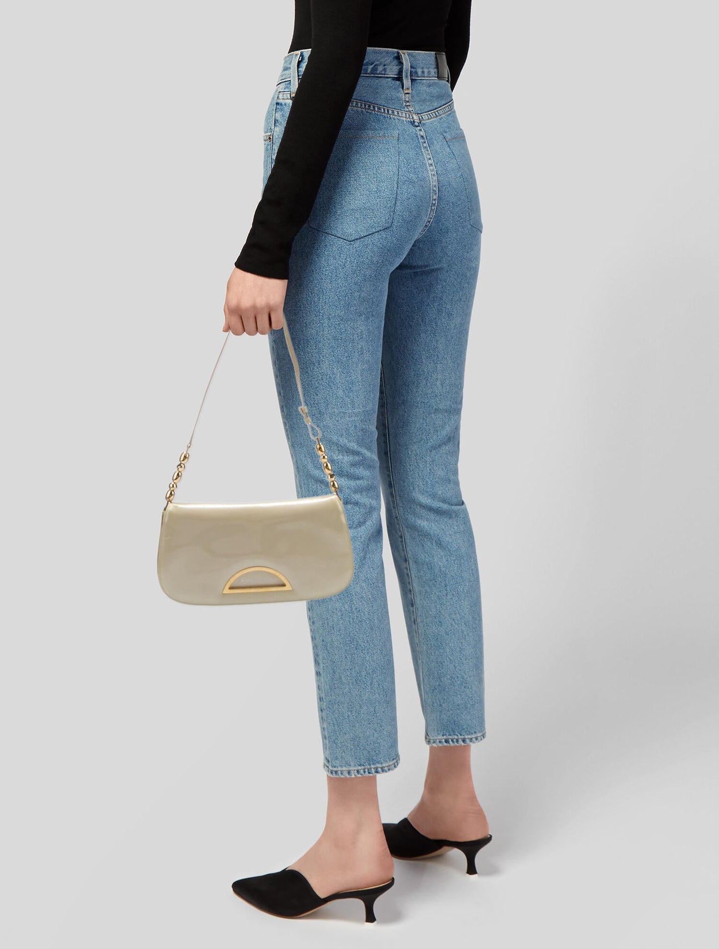 Christian Dior Patent Leather Shoulder Bag