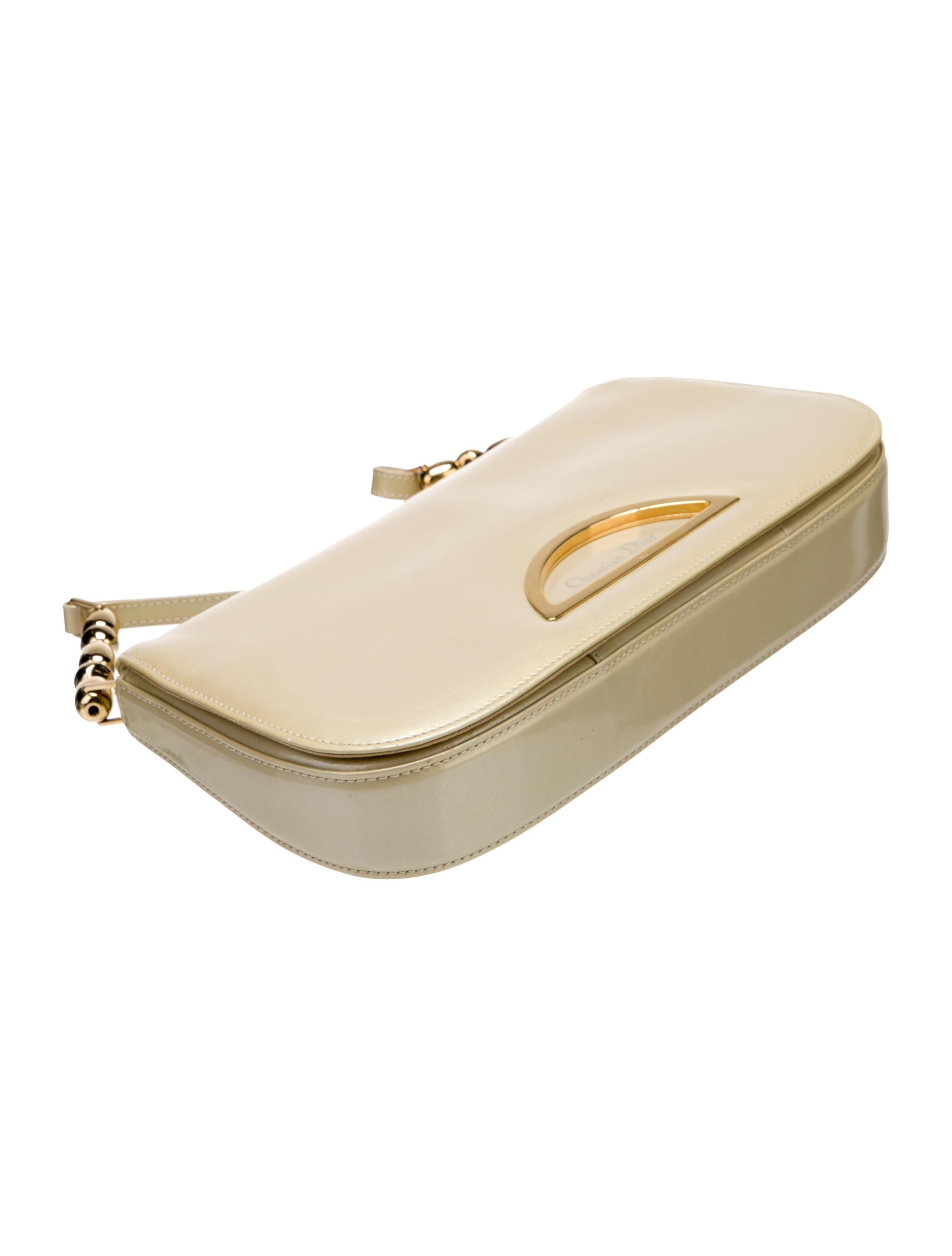 Christian Dior Patent Leather Shoulder Bag
