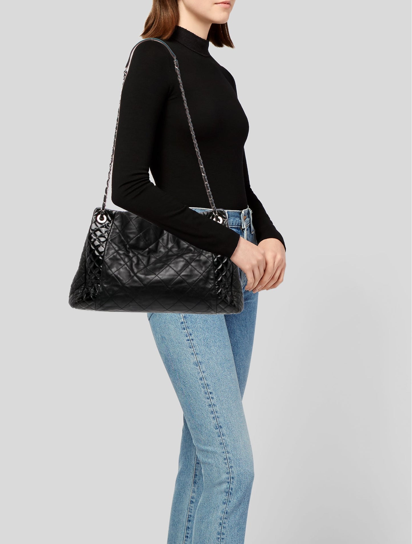 Chanel Quilted CC Tote
