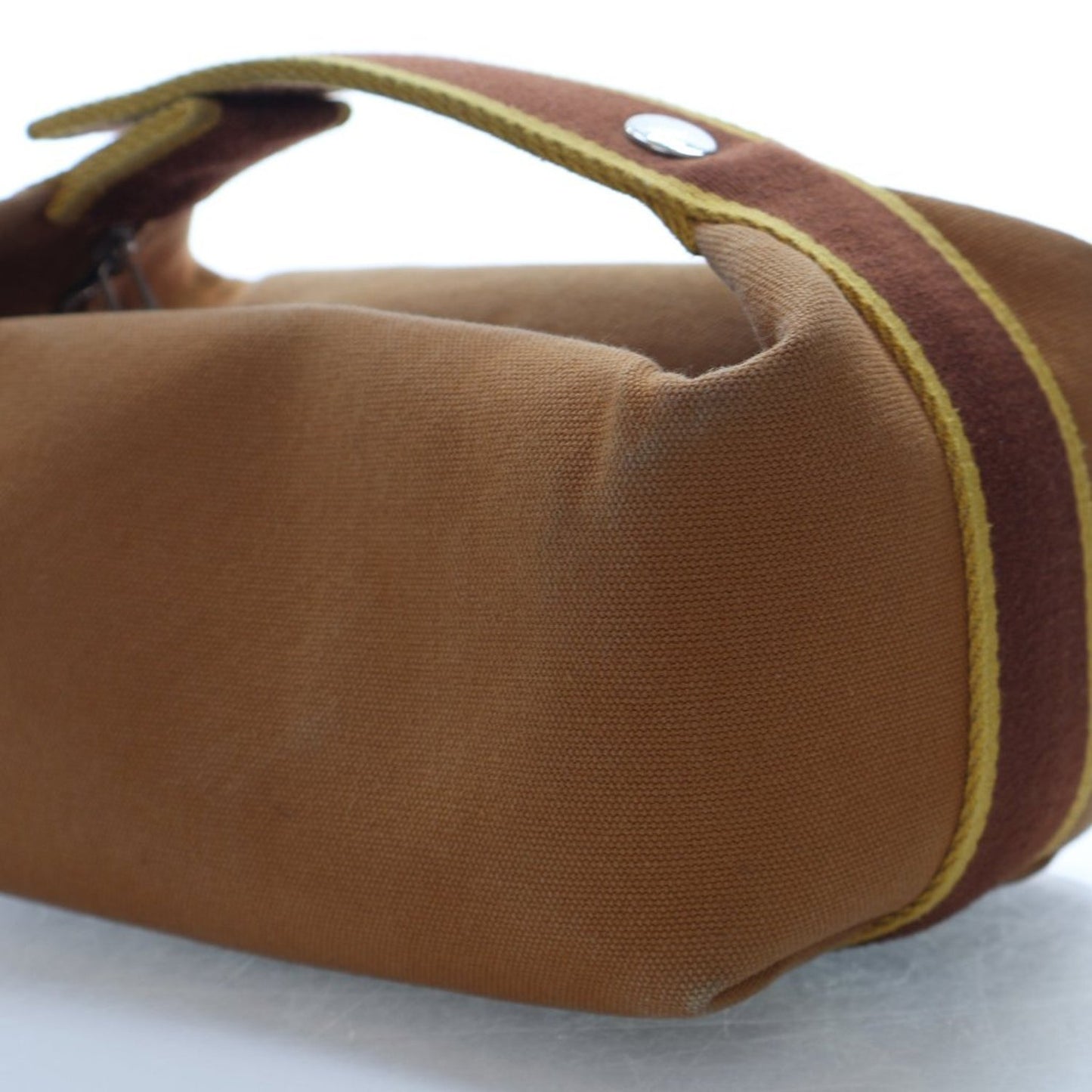 Hermès Ocre Canvas Bride-a-Brac Large