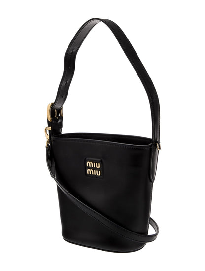 Miu Miu Leather Bucket Bag