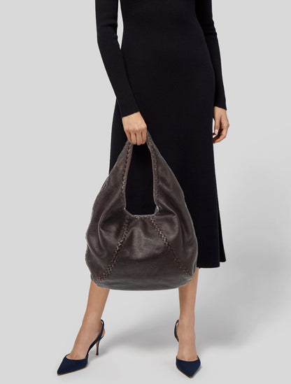 Bottega Veneta Intrecciato Cervo Hobo Vintage
