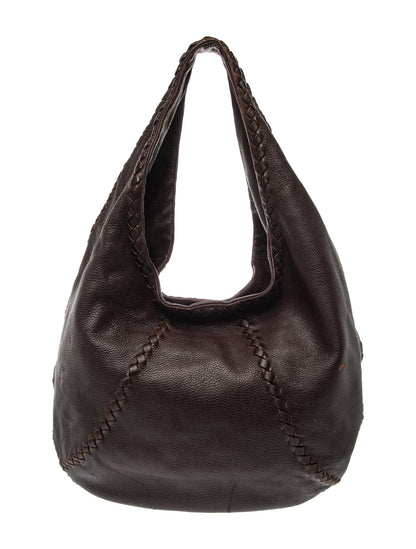 Bottega Veneta Intrecciato Cervo Hobo Vintage