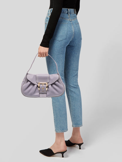 Celine Leather Top Handle Bag