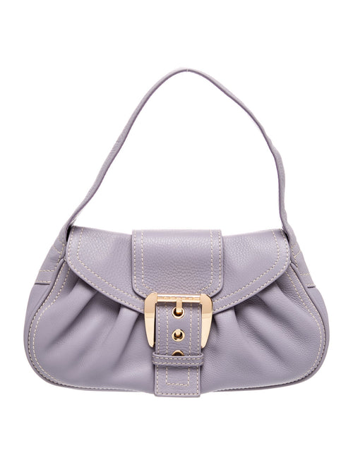 Celine Leather Top Handle Bag