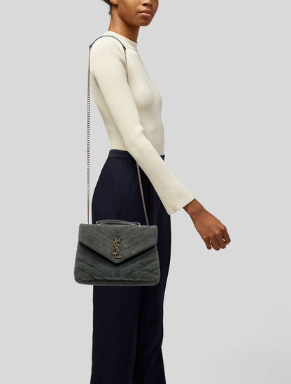 Saint Laurent Suede LouLou Small