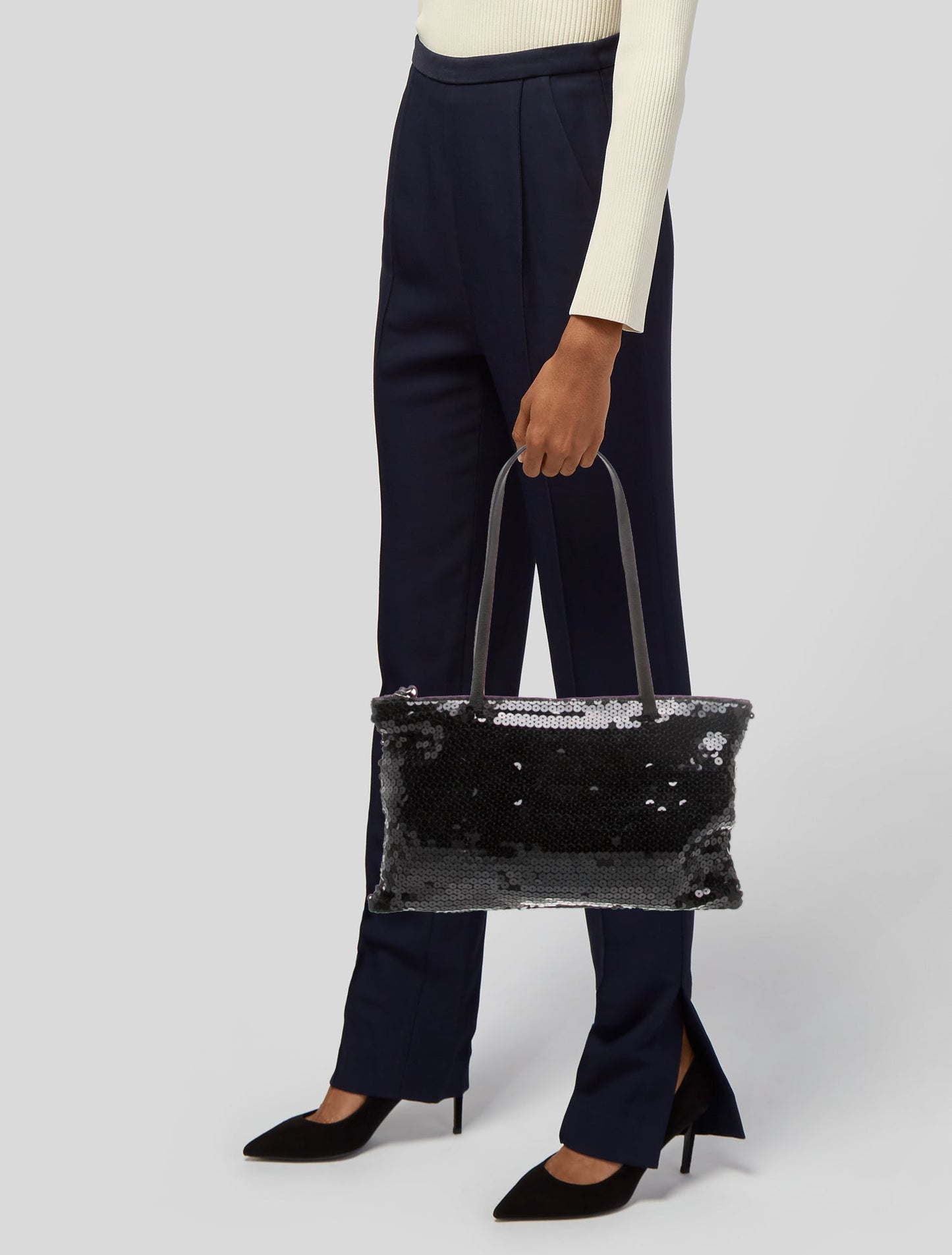 Miu Miu Sequins Shoulder Bag