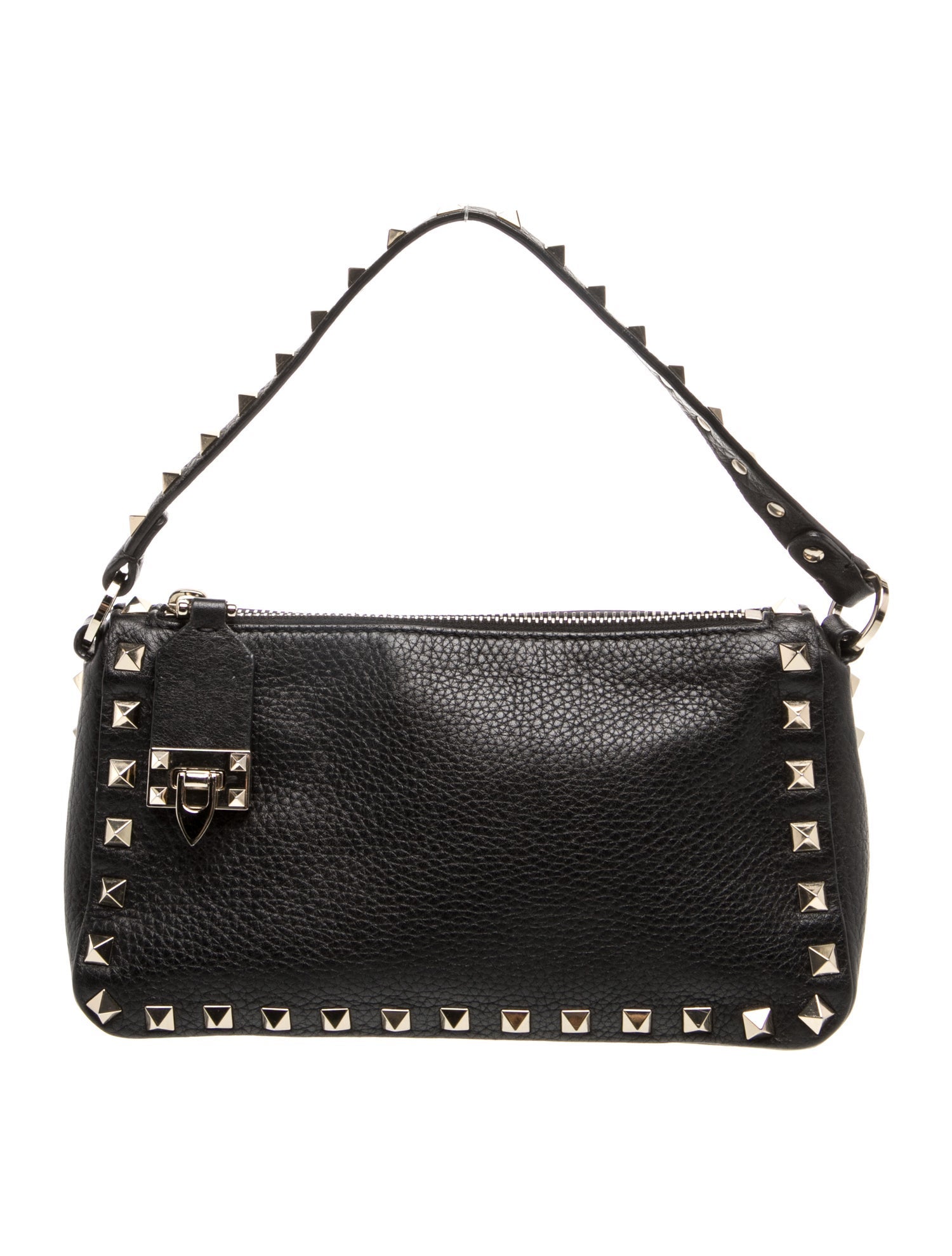 Valentino Rockstud Top Handle Bag
