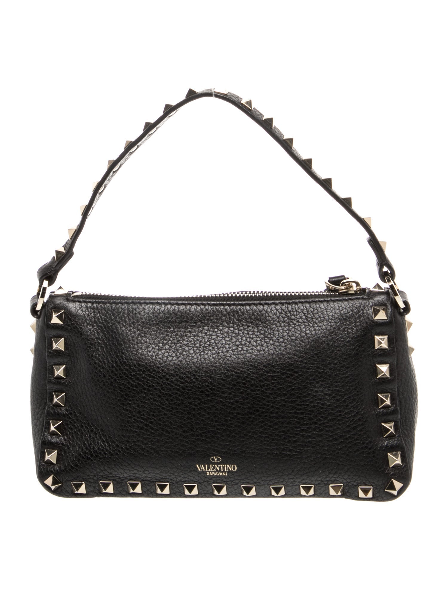 Valentino Rockstud Top Handle Bag