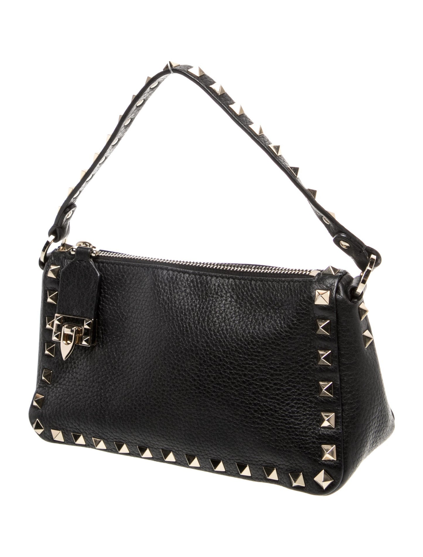 Valentino Rockstud Top Handle Bag