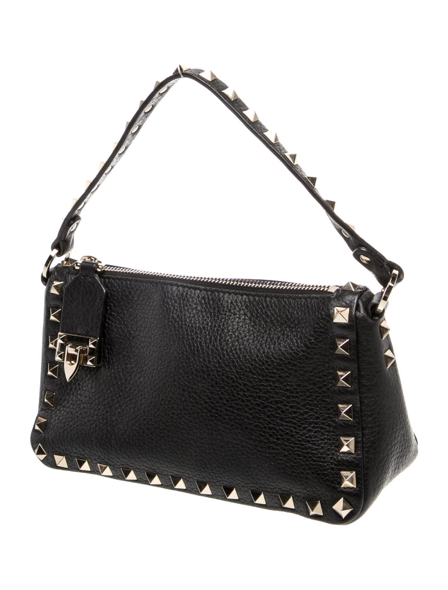 Valentino Rockstud Top Handle Bag