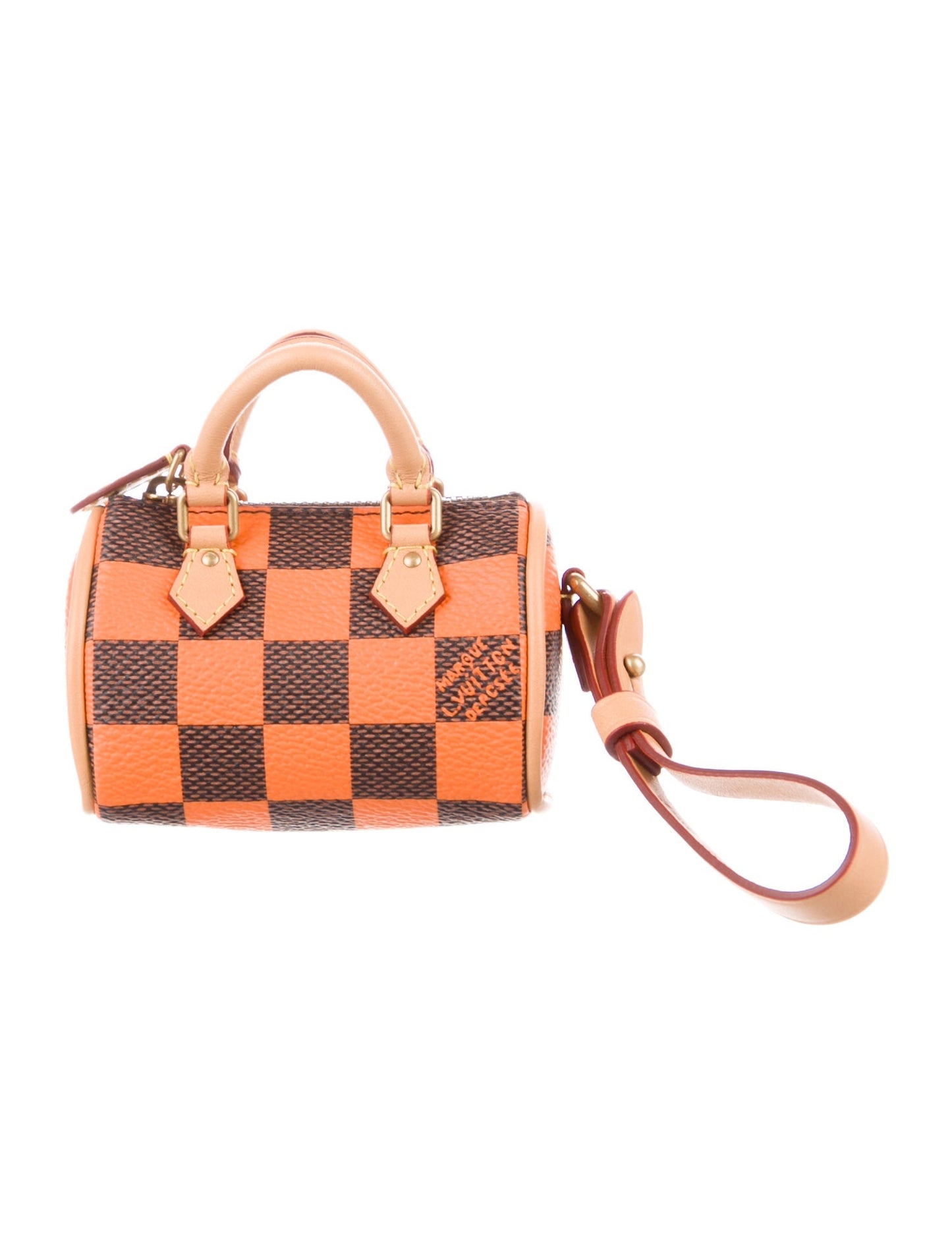 Louis Vuitton 2024 Damier Pop Mini Speedy Bag Charm
