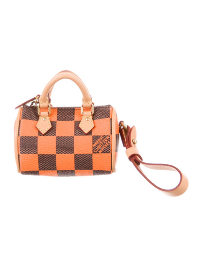 Louis Vuitton 2024 Damier Pop Mini Speedy Bag Charm